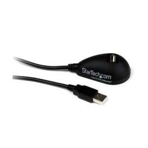 ＳｔａｒＴｅｃｈ．ｃｏｍ USBケーブル/A-A/1.5m/USB 2.0/卓上延長用/オス・メス/...