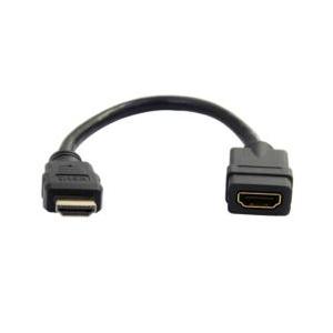 ＳｔａｒＴｅｃｈ．ｃｏｍ HDMI 1.4延長ケーブル/15cm/4K30Hz/3D映像/オス - ...