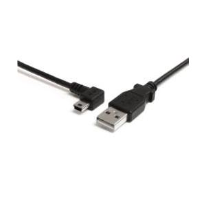 ＳｔａｒＴｅｃｈ．ｃｏｍ USBケーブル/A - Mini-B/91cm/USB 2.0/左L型/オ...