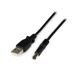 ＳｔａｒＴｅｃｈ．ｃｏｍ USBケーブル/A - 5V DCプラグ/1m/タイプNコネクター/ブラッ...