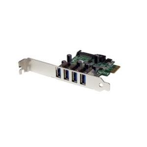 ＳｔａｒＴｅｃｈ．ｃｏｍ USB増設カード/PCIe 2.0 - 4x USB-A/5Gbps/SA...