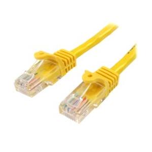 ＳｔａｒＴｅｃｈ．ｃｏｍ カテゴリ5e(CAT5e)LANケーブル/1m/イエロー/ツメ折れ防止機構...