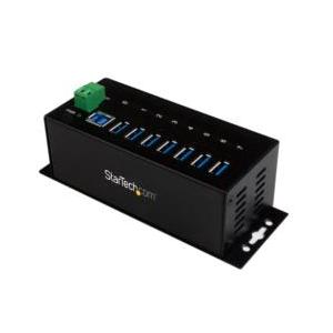 ＳｔａｒＴｅｃｈ．ｃｏｍ USBハブ/USB 3.0/USB-A - 7x USB-A/産業用メタル筐体/DIN・壁面 目安在庫=△｜compmoto-y