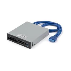 ＳｔａｒＴｅｃｈ．ｃｏｍ USBカードリーダー/USB-A 3.0/マルチカード/3.5インチベイ内...
