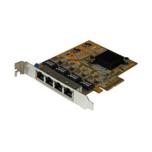 ＳｔａｒＴｅｃｈ．ｃｏｍ LANカード/PCI Express/x4/1x RJ45/10/100/1000 Mbps 目安在庫=○｜compmoto-y