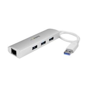 ＳｔａｒＴｅｃｈ．ｃｏｍ USBハブ/USB 3.0/USB-A - 3x USB-A/LAN/バス...