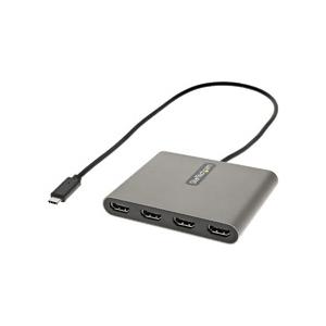 ＳｔａｒＴｅｃｈ．ｃｏｍ ディスプレイアダプター/USB-C - 4x HDMI/1080p/Windowsのみ対応 目安在庫=△｜compmoto-y