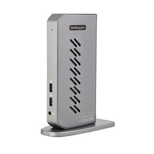 ＳｔａｒＴｅｃｈ．ｃｏｍ ドック/USB-A&C/2画面/4K60Hz HDMI DP/6x USB/LAN/AUX/縦型 目安在庫=△