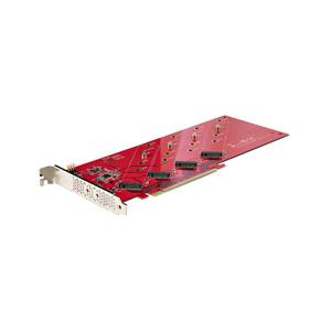 ＳｔａｒＴｅｃｈ．ｃｏｍ M.2 SSD拡張カード/PCIe/4スロット NVMe・AHCI/Win...