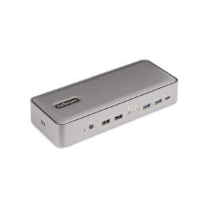 ＳｔａｒＴｅｃｈ．ｃｏｍ ドック／USB-C／2画面／KVM機能／4K60Hz DP／90W PD／5x USB／LAN 目安在庫=○｜compmoto-y