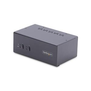 ＳｔａｒＴｅｃｈ．ｃｏｍ KVMスイッチ/2ポート/2画面/DP/4K60Hz/4x USB Typ...