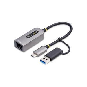 ＳｔａｒＴｅｃｈ．ｃｏｍ LANアダプター/USB-C&amp;A/1x RJ45/10/100Mbpsおよ...