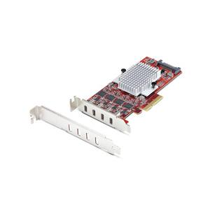 ＳｔａｒＴｅｃｈ．ｃｏｍ USB増設カード/PCIe 3.0 - 4x USB-C /各10Gbps...