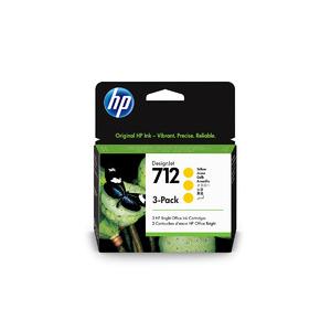 日本HP 3ED79A HP712インクカートリッジ イエロー29ml×3 目安在庫=△