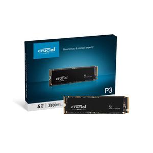 Ｃｒｕｃｉａｌ Crucial P3 M2.2280 PCIe接続 4TB 5年保証 CT4000P...