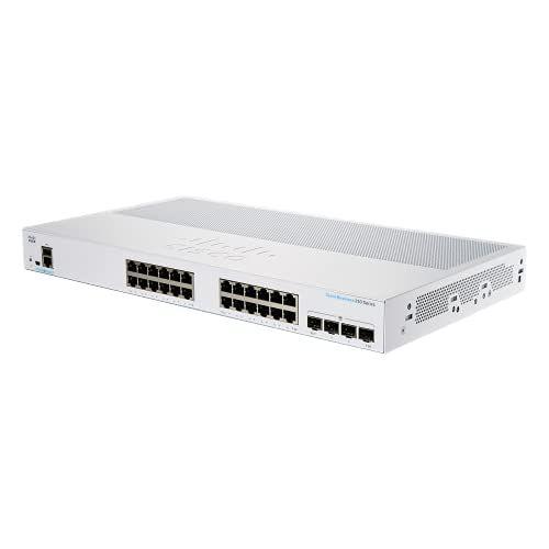 シスコシステムズ CBS250 Smart 24-port GE 4x1G SFP 目安在庫=○