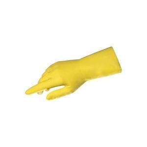MAPA ラテックス手袋（裏地コットン）　黄　S  (1双) 目安在庫=△