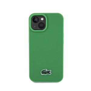 ＬＡＣＯＳＴＥ iPhone 15 HARD CASE MAGSAFE ICONIC PETIT ESTRAGON GREEN 目安在庫=○｜compmoto-y