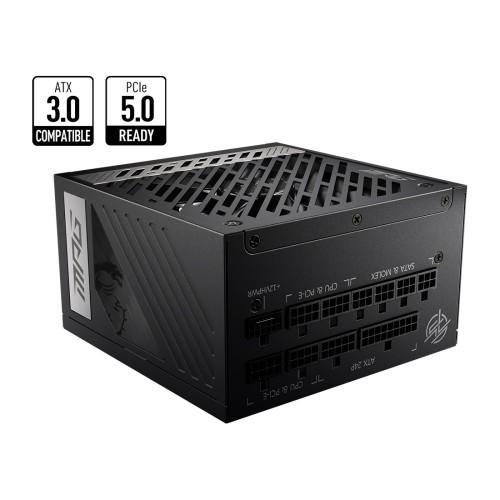 ＭＳＩ ATX3.0 GEN5対応 850W 80PLUS GOLDフルモジュラーATX電源 目安在...