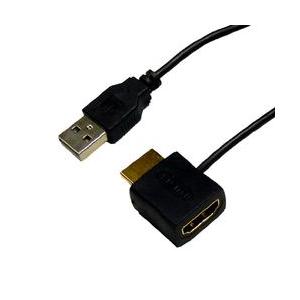 ホーリック HDMI電源アダプタ HDMI標準オス・メス-USB標準オスコネクタ メーカー在庫品｜compmoto-y