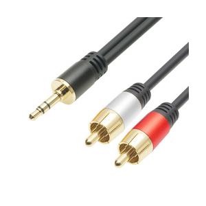 ホーリック 3.5PIN-2RCAオーディオケーブル 3m メーカー在庫品