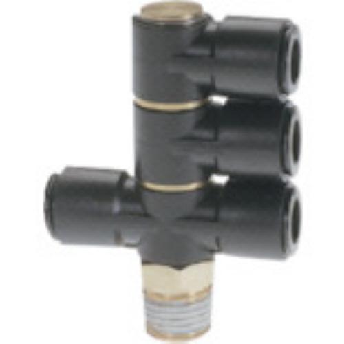 千代田通商 フジトリプルバンジョー(樹脂) 8mm R1/4 1個 取り寄せ商品