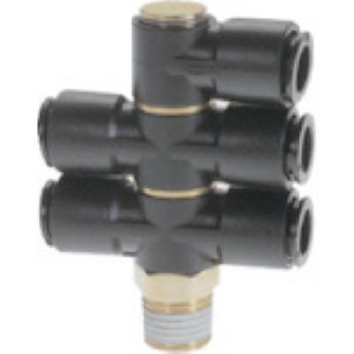 千代田通商 フジトリプルバンジョー(樹脂) 8mm R1/4 1個 取り寄せ商品