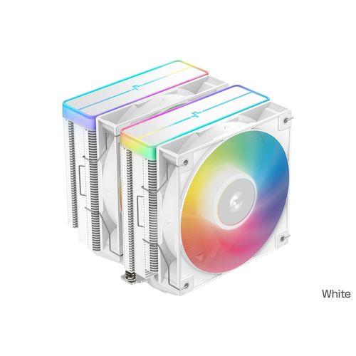 Deepcool AG620 WH ARGB V2 CPUクーラー 260W TDP 高効率120m...