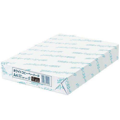 日本紙パルプ商事 ホワイトコピーペーパーF A4 1冊(500枚) 目安在庫=○