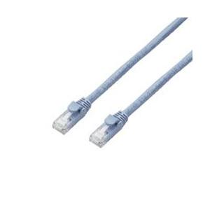 エレコム LANケーブル CAT6A対応 100m 爪折レ防止カバー 簡易パッケージ 単線 ブルー ...