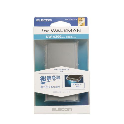 エレコム ウォークマン NW-A300 シリーズ ケース ソフト 薄型 衝撃吸収 クリア メーカー在...