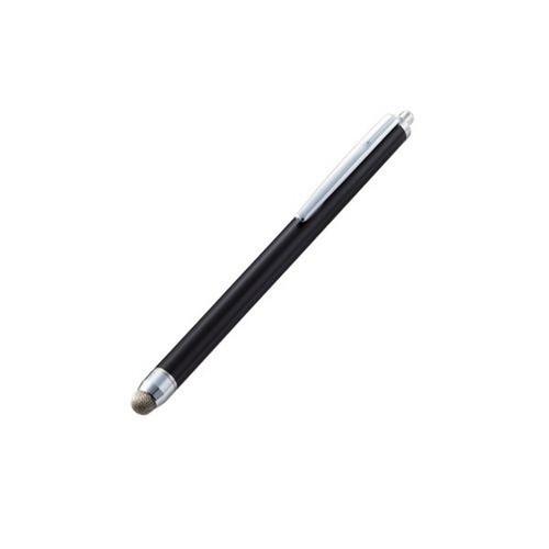エレコム タッチペン スタイラスペン 3個入 導電繊維タイプ クリップ付 ブラック メーカー在庫品