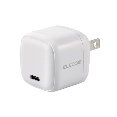 エレコム Type-C 充電器 PD 20W Type C ×1 折リタタミプラグ 軽量 ホワイト ...