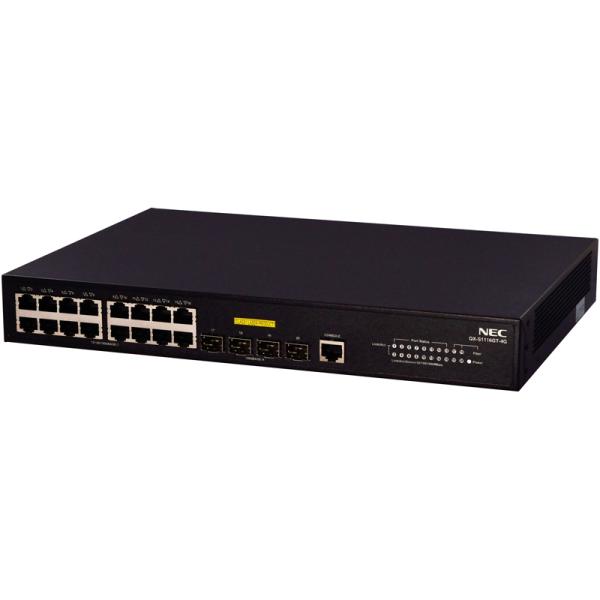 ＮＥＣ QX-S1116GT-4G 1GbEベーシック・レイヤ2スイッチ 目安在庫=○
