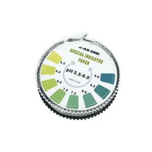アズワン pH試験紙　ロール (1巻)　pH5.5-9.0 目安在庫=○