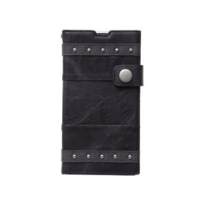 ZENUS Zenus Xperia Z1 Prestige Bohemian Diary ダークグレー ストラップ付 目安在庫=