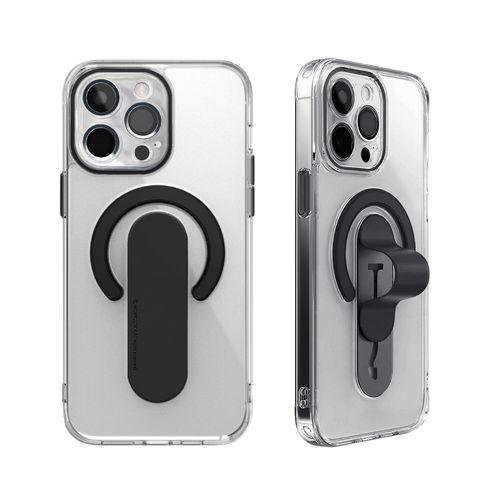 MOMO STICK モモスティック Mag Grip レンズガード一体型クリアケース for iP...