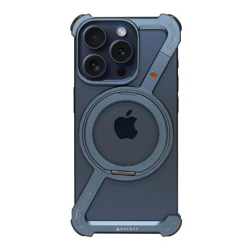 ＨＡＣＲＡＹ HACRAY ハクライ 360 RingStandバンパー for iPhone 15...