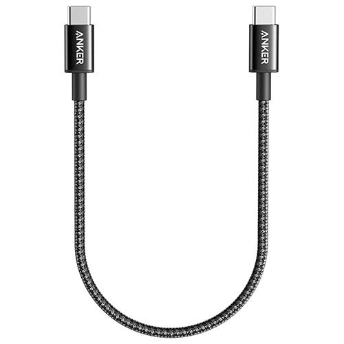 アンカージャパン ANKER 331 高耐久ナイロン USB-C&amp;USB-C ケーブル 0.3m ブ...