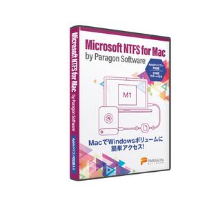 パラゴンソフトウェア Microsoft NTFS for Mac by P Sw-Apシリコン対応版入りシングルL 目安在庫=△