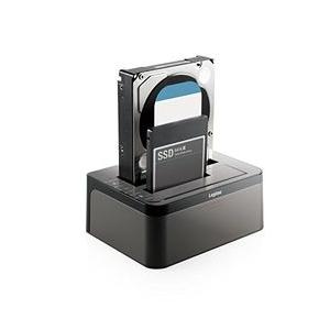 ロジテック（エレコム） HDDケース/3.5インチHDD&amp;2.5インチHDD+SSD/2Bay/US...