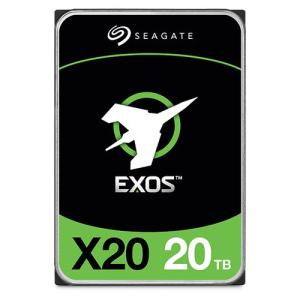 Seagate Exos X20シリーズ 3.5インチ内蔵HDD 20TB SATA 6.0Gb/s 7200rpm 256MB 512e 目安在庫=