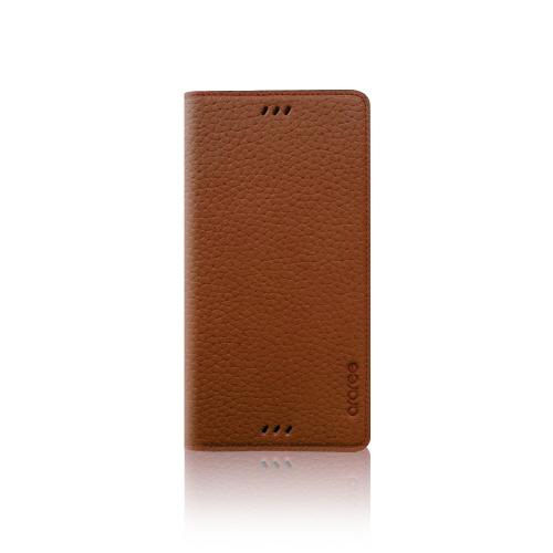 ａｒａｒｅｅ Xperia Z3 Soft Grain Diary ブラウン 仕入先在庫品