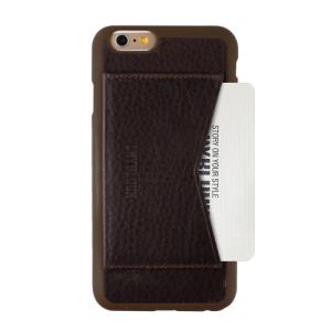 ＬＡＹＢＬＯＣＫ iPhone6 Leather Pocket Bar ダークチョコの商品画像