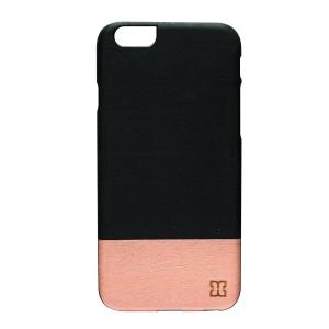 ｍａｎ＆ｗｏｏｄ iPhone6/6s 天然木ケース Nero ブラックフレームの商品画像