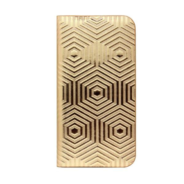 ＳＬＧ　Ｄｅｓｉｇｎ iPhone SE Metal Leather Diary ゴールド 仕入先在...