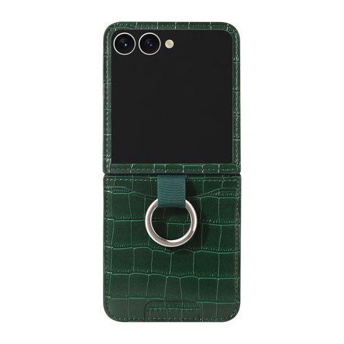 DESIGNSKIN DESIGN SKIN カードポケット付きクロコ柄本革ケース for Gala...