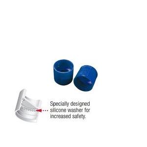 Simport サンプルチューブ用キャップ 青 1000個入 T502B (1袋(1000個入り 目安在庫=