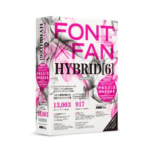 フォント・アライアンス・ネットワーク FONT x FAN HYBRID 6(対応OS:WIN&amp;MA...