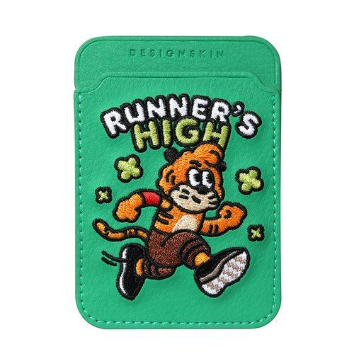 DESIGNSKIN DESIGN SKIN MagSafe対応刺?カードポケット ランニングアニマ...